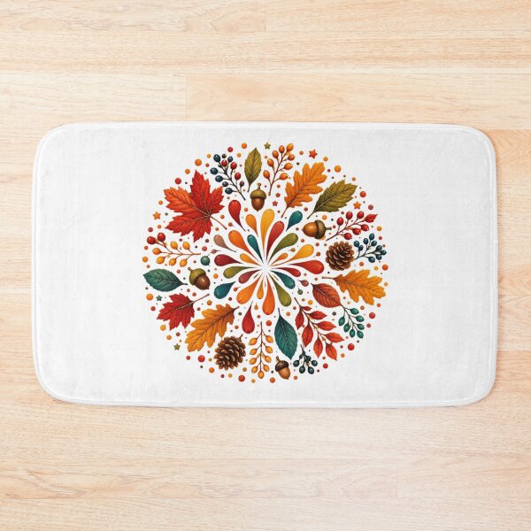 Item preview, Autumn Leaves Mandala designed and sold by PetalGarden.