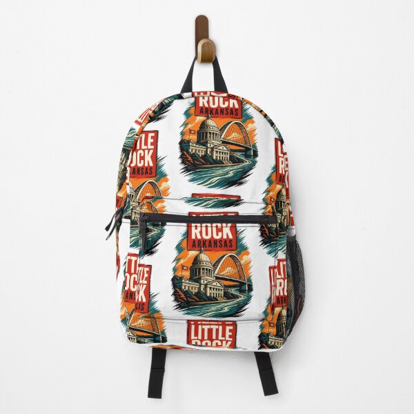 Item preview, Little Rock, Arkansas, USA Vintage Travel Tourism Art designed and sold by TravelersGems.