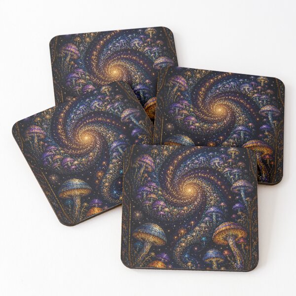 Item preview, Mycelium Galaxy designed and sold by AbstractAnom.