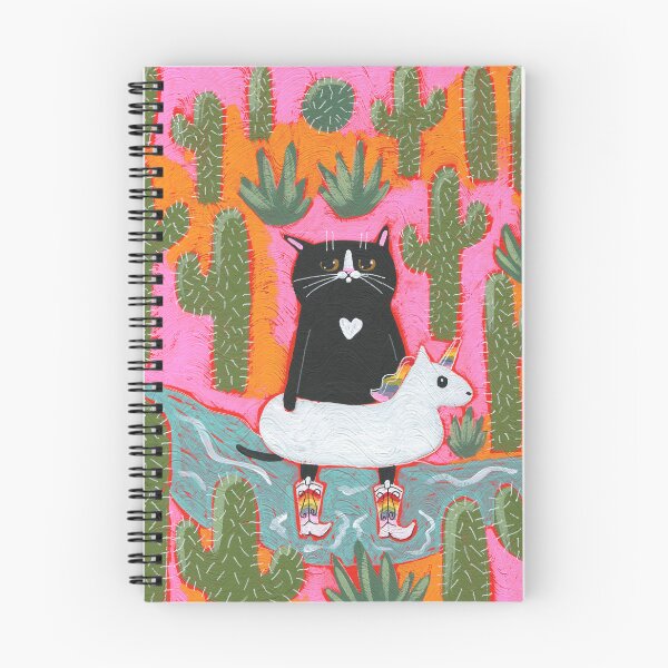 Item preview, Rainbow Unicorn Cat In The Desert designed and sold by KilkennyCat Art.