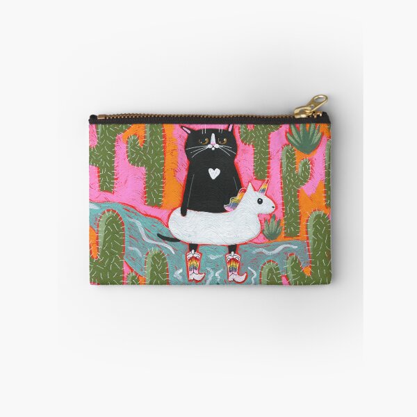 Item preview, Rainbow Unicorn Cat In The Desert designed and sold by KilkennyCat Art.