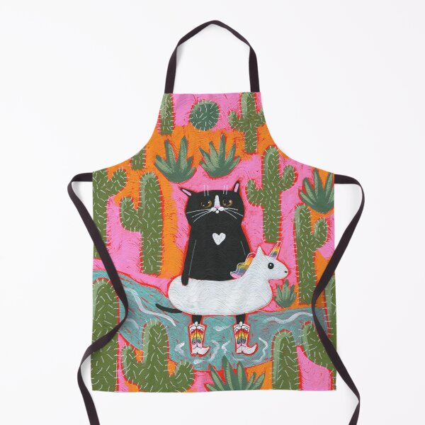 Item preview, Rainbow Unicorn Cat In The Desert designed and sold by KilkennyCat Art.