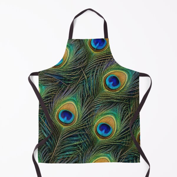 Item preview, Peacock Feather Pattern Iridescent Nature Print designed and sold by GalaMine.