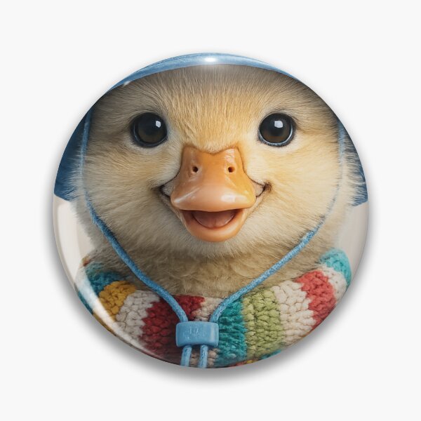 Item preview, Cute Duckling Cozy Winter Portrait designed and sold by BagFactoryUK.