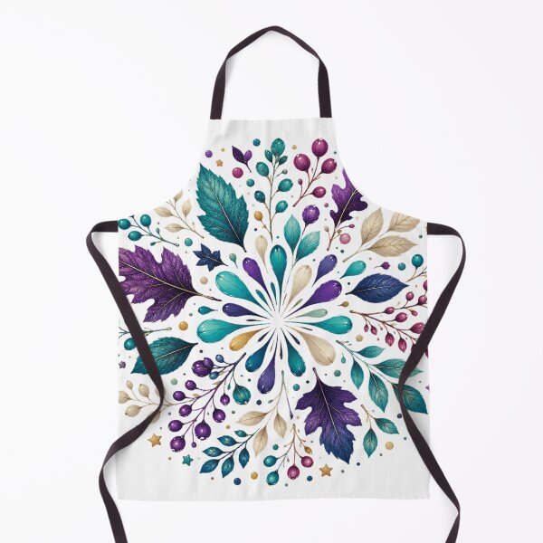 Item preview, Jewel Tone Botanical Mandala designed and sold by PetalGarden.