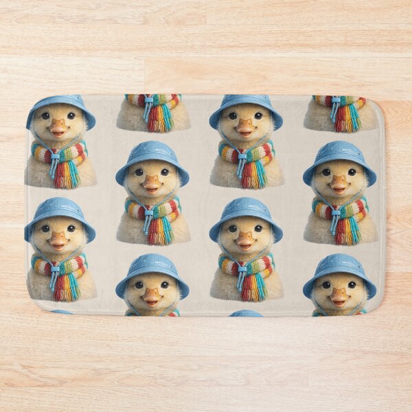 Item preview, Cute Duckling Cozy Winter Portrait designed and sold by BagFactoryUK.