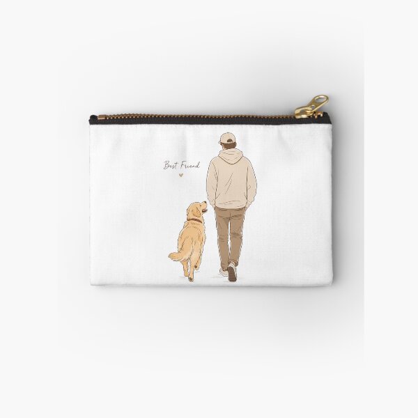 Item preview, Best Friend Golden Retriever Dog Dad Minimalist T-Shirt designed and sold by Ashley critters.