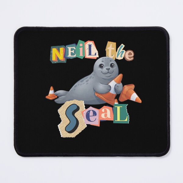 Item preview, Neil the Seal designed and sold by BlueprintBold.