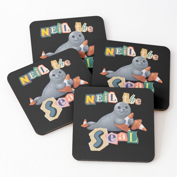 Item preview, Neil the Seal designed and sold by BlueprintBold.