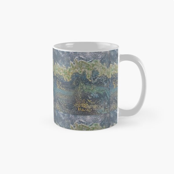 Item preview, Emerald & Gold Luxury Fluid Art  designed and sold by GalerieMagique .