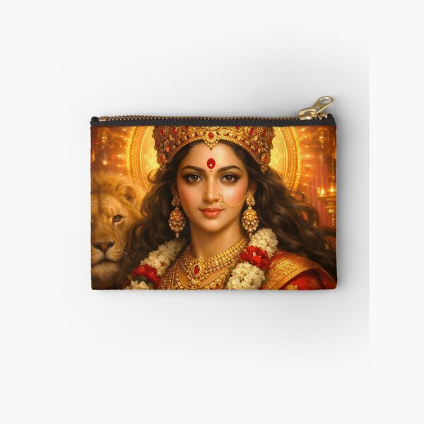 Item preview, Durga Maa – Goddess of Courage and Divine Protection designed and sold by SoniaSarkali.