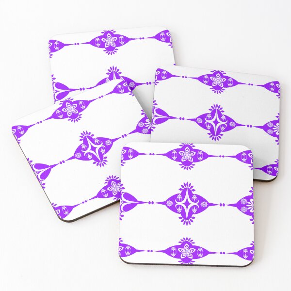 Item preview, Elegant Purple Floral Border designed and sold by Ei-Ei.