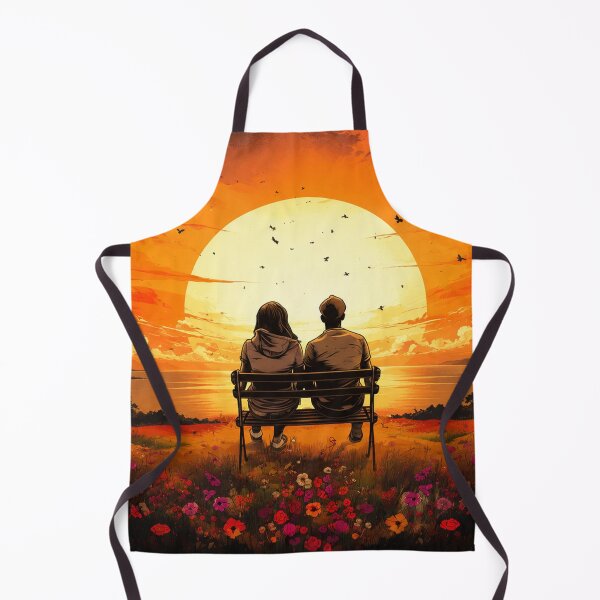 Item preview, Together at Sunset: A Love Beyond Time designed and sold by Fei Long Design Hub.