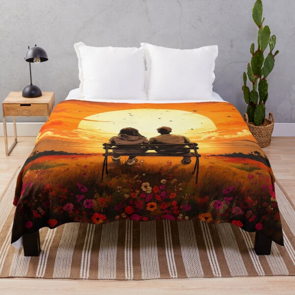 Item preview, Together at Sunset: A Love Beyond Time designed and sold by Fei Long Design Hub.