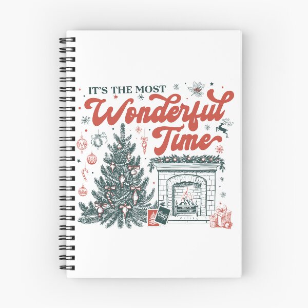 Item preview, Christmas Time Shirt It's The Most Wonderful Time Tee Vintage Christmas Sweatshirt Retro Christmas T-Shirt designed and sold by LessIsLoud.