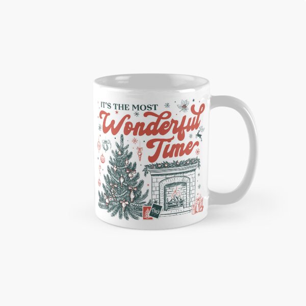 Item preview, Christmas Time Shirt It's The Most Wonderful Time Tee Vintage Christmas Sweatshirt Retro Christmas T-Shirt designed and sold by LessIsLoud.