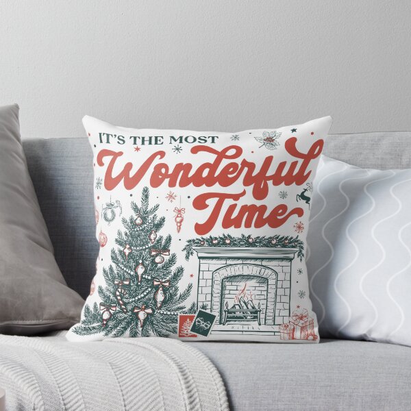 Item preview, Christmas Time Shirt It's The Most Wonderful Time Tee Vintage Christmas Sweatshirt Retro Christmas T-Shirt designed and sold by LessIsLoud.