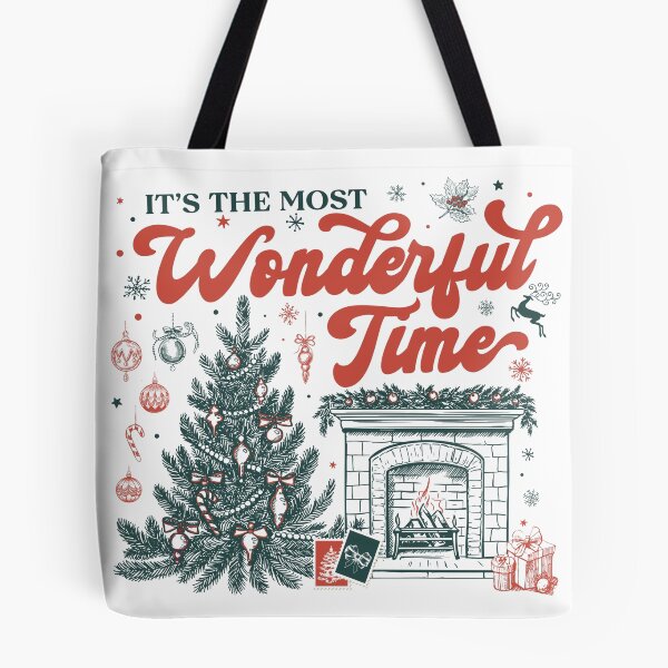 Item preview, Christmas Time Shirt It's The Most Wonderful Time Tee Vintage Christmas Sweatshirt Retro Christmas T-Shirt designed and sold by LessIsLoud.