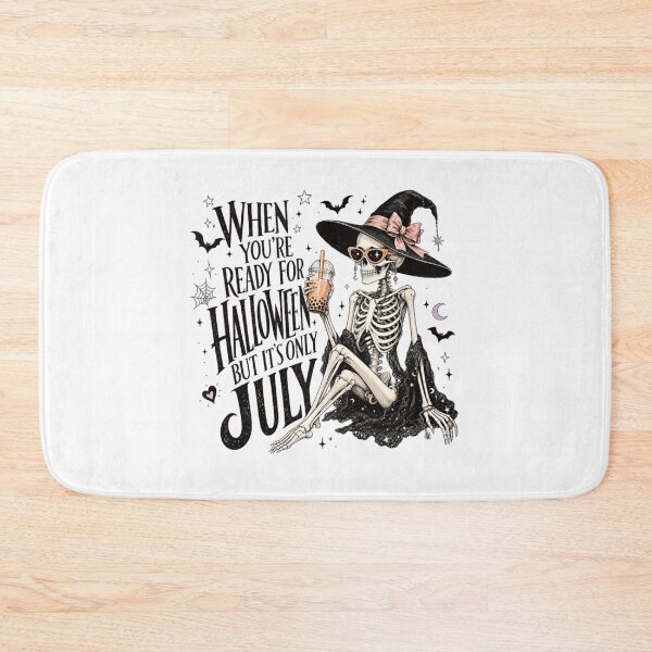 Item preview, Skeleton Witch Drinking Boba Tea Coquette Halloween Cute Spooky July Vibes designed and sold by DaphoLatara.