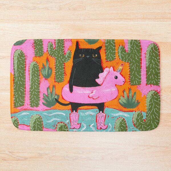 Item preview, Pink Pony Pegasus Cat In The Desert designed and sold by KilkennyCat Art.