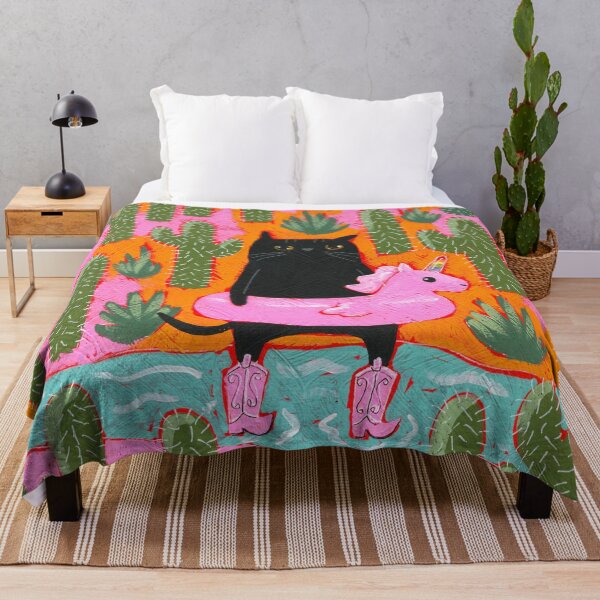 Item preview, Pink Pony Pegasus Cat In The Desert designed and sold by KilkennyCat Art.