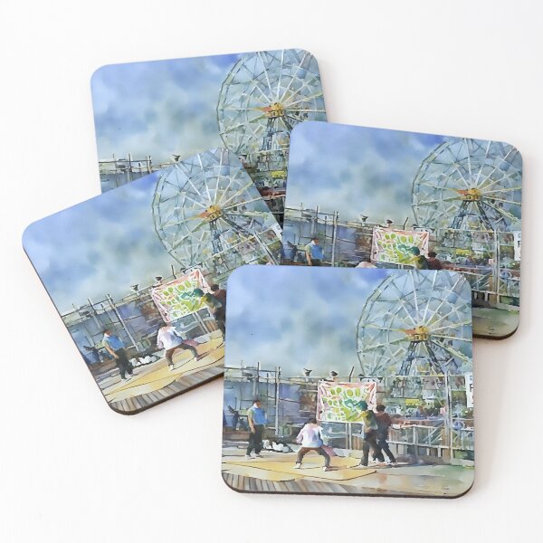 Item preview, Coney Island Rap Battles designed and sold by RCWatercolours.