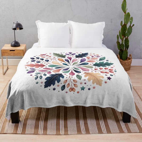 Item preview, Pastel Botanical Mandala designed and sold by PetalGarden.