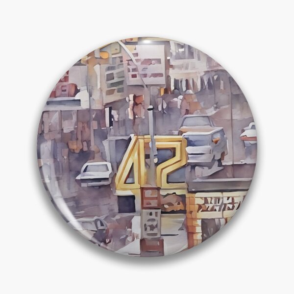 Item preview, The 42nd Street I Remember designed and sold by RCWatercolours.