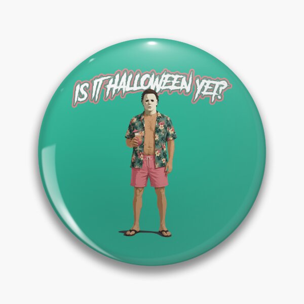 Item preview, Is it halloween yet? summerween michael myers with cocktails on beach designed and sold by keytee.