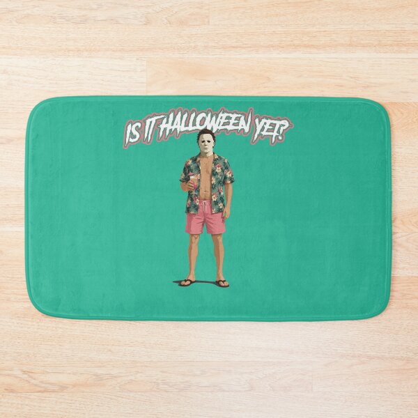 Item preview, Is it halloween yet? summerween michael myers with cocktails on beach designed and sold by keytee.