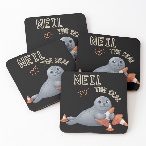 Item preview, Neil the Seal Tasmiania designed and sold by BlueprintBold.