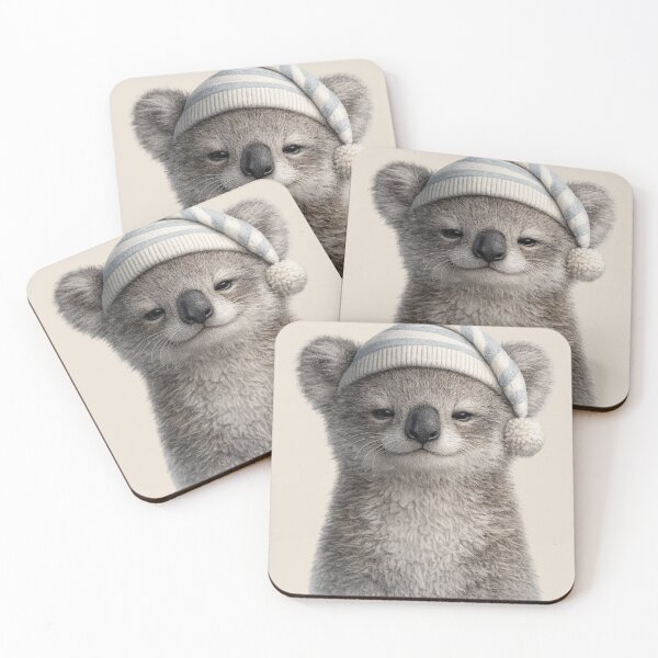 Item preview, Sleepy Baby Koala Bedtime Portrait designed and sold by BagFactoryUK.