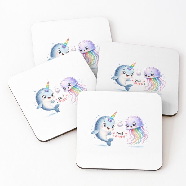 Item preview, Ocean bubble friends designed and sold by QuirkNest Studio .