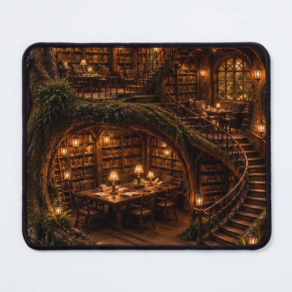 Item preview, The Elderwood Library designed and sold by AbstractAnom.