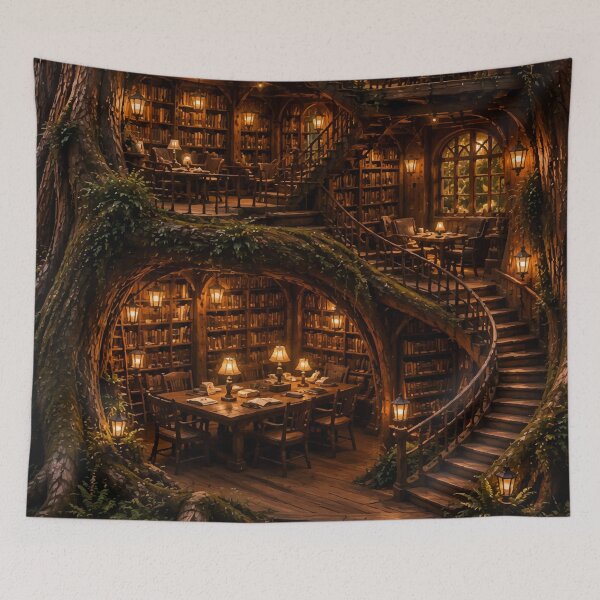 Item preview, The Elderwood Library designed and sold by AbstractAnom.