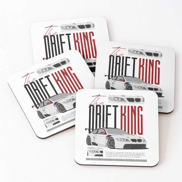Item preview, White Racing Car The King – Motorsport Streetwear Graphic designed and sold by PrimeRacer.