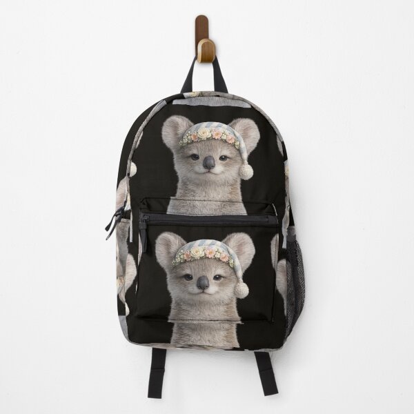 Item preview, Baby Koala Floral Sleep Portrait designed and sold by BagFactoryUK.