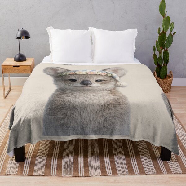 Item preview, Baby Koala Floral Sleep Portrait designed and sold by BagFactoryUK.