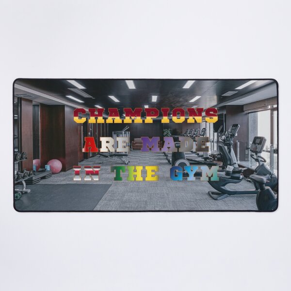 Item preview, Champions are Made in the Gym #5 designed and sold by Holy JM Designs.