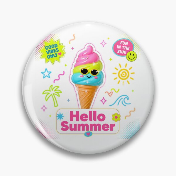 Item preview, Cute Summer Vibes designed and sold by SquareSign.