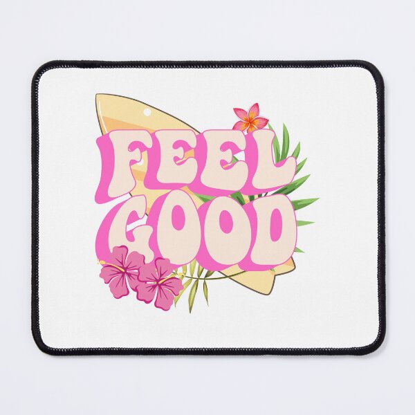 Item preview, Feel Good Surf Vibes – Retro Summer Beach Floral Design | Tropical Aesthetics designed and sold by CreativeLifeMe.