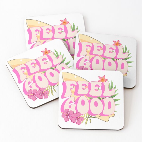 Item preview, Feel Good Surf Vibes – Retro Summer Beach Floral Design | Tropical Aesthetics designed and sold by CreativeLifeMe.