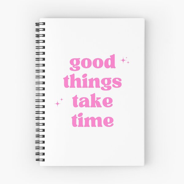 Item preview, Good Things Take Time Quote designed and sold by Soujji-Designs.