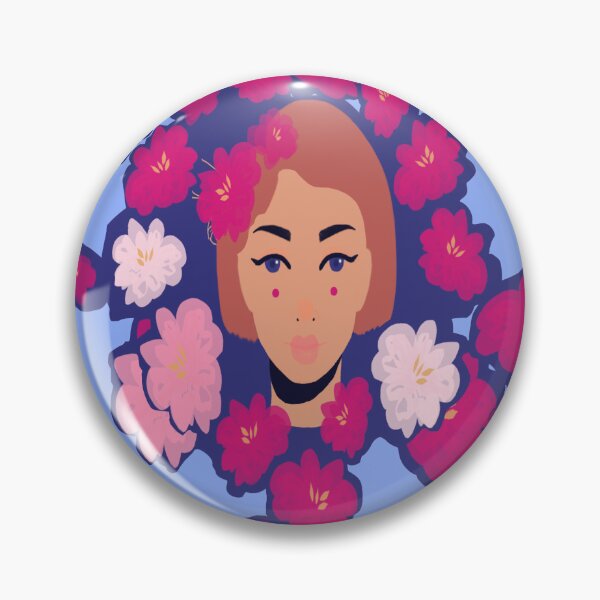 Item preview, Pretty flower lady designed and sold by Hephzibahlove.