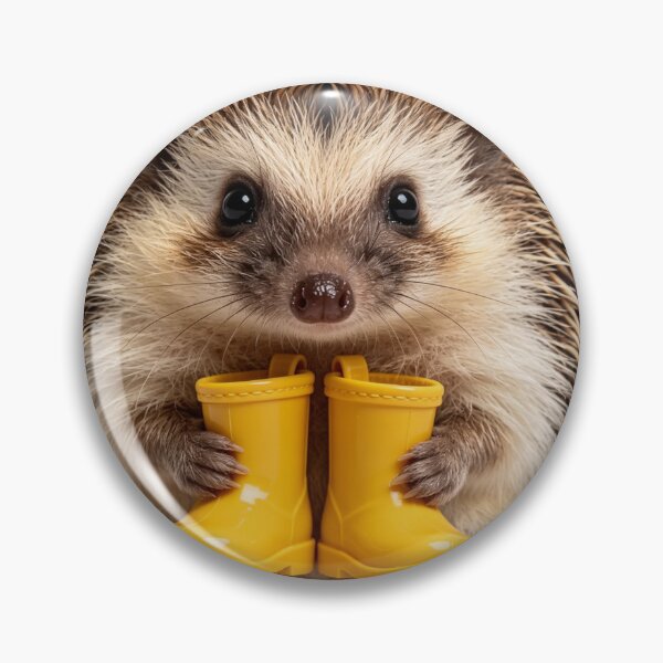 Item preview, Cute Baby Hedgehog Rain Boots designed and sold by BagFactoryUK.