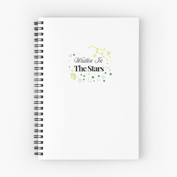 Item preview,  Virgo Written In The Stars | Colorful Element Celestial Astrology Sticker designed and sold by MoonSpellStudio.