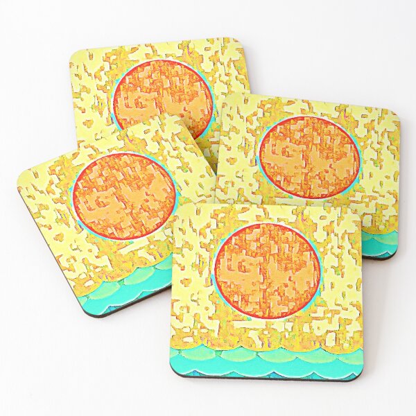 Item preview, Warm Sunrise Over Ocean  designed and sold by Ellie&CharChar&Evy.