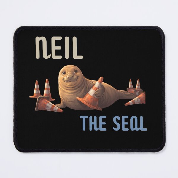 Item preview, Neil the Seal Premium designed and sold by BlueprintBold.