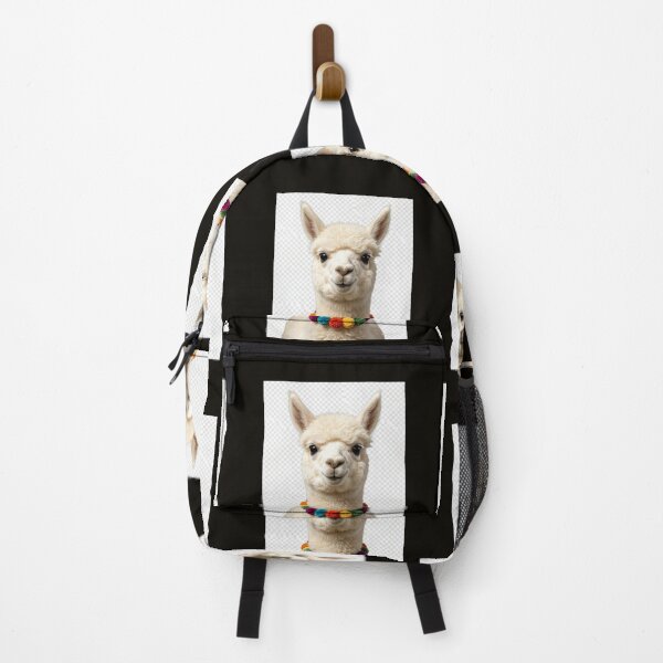 Item preview, Cute Baby Alpaca Pom Pom Portrait designed and sold by BagFactoryUK.