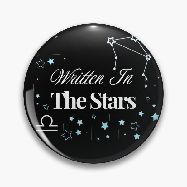 Item preview, Libra Written In The Stars | Colorful Element Celestial Astrology Sticker designed and sold by MoonSpellStudio.